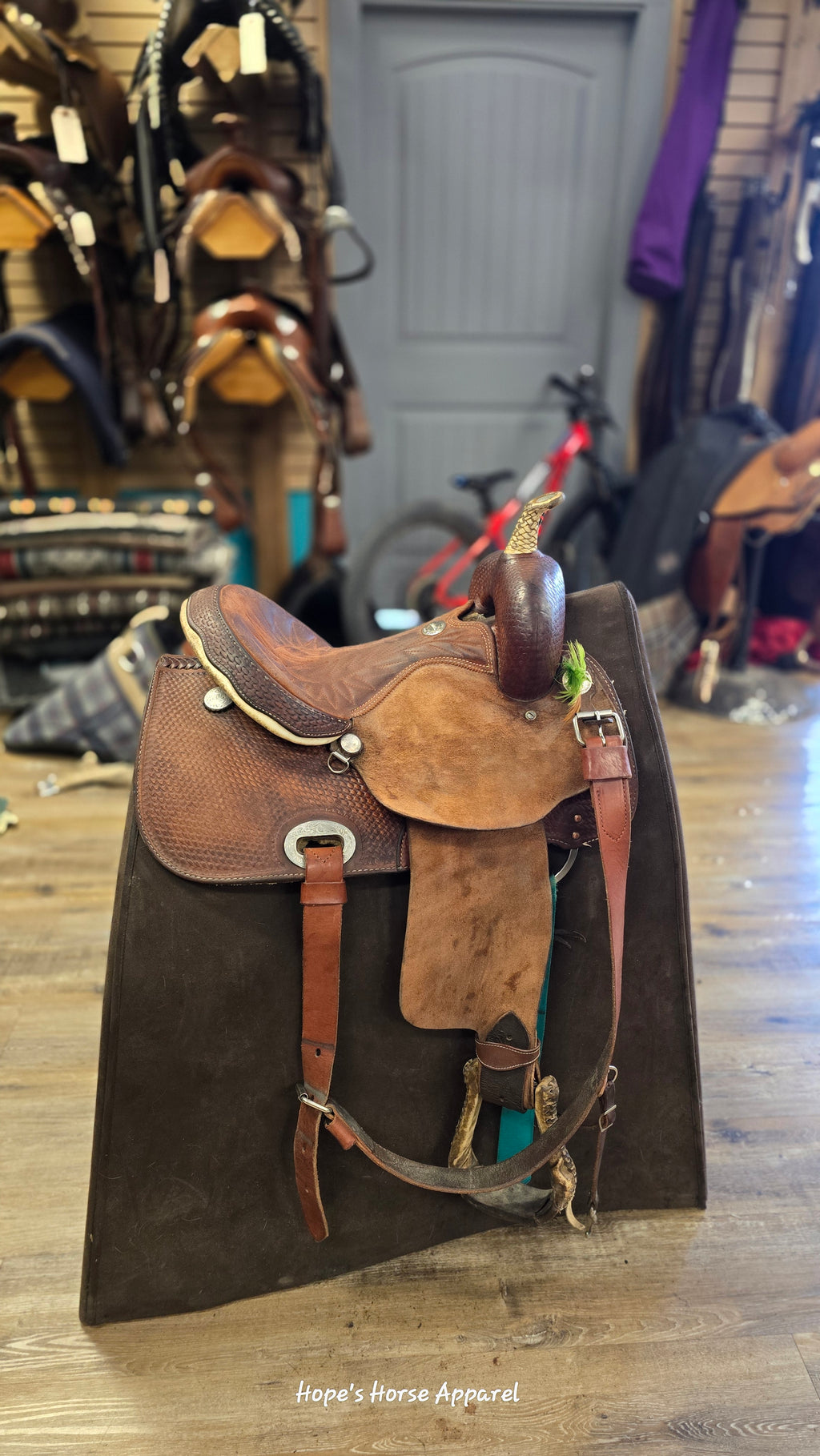 Billy Cook Barrel Saddle
