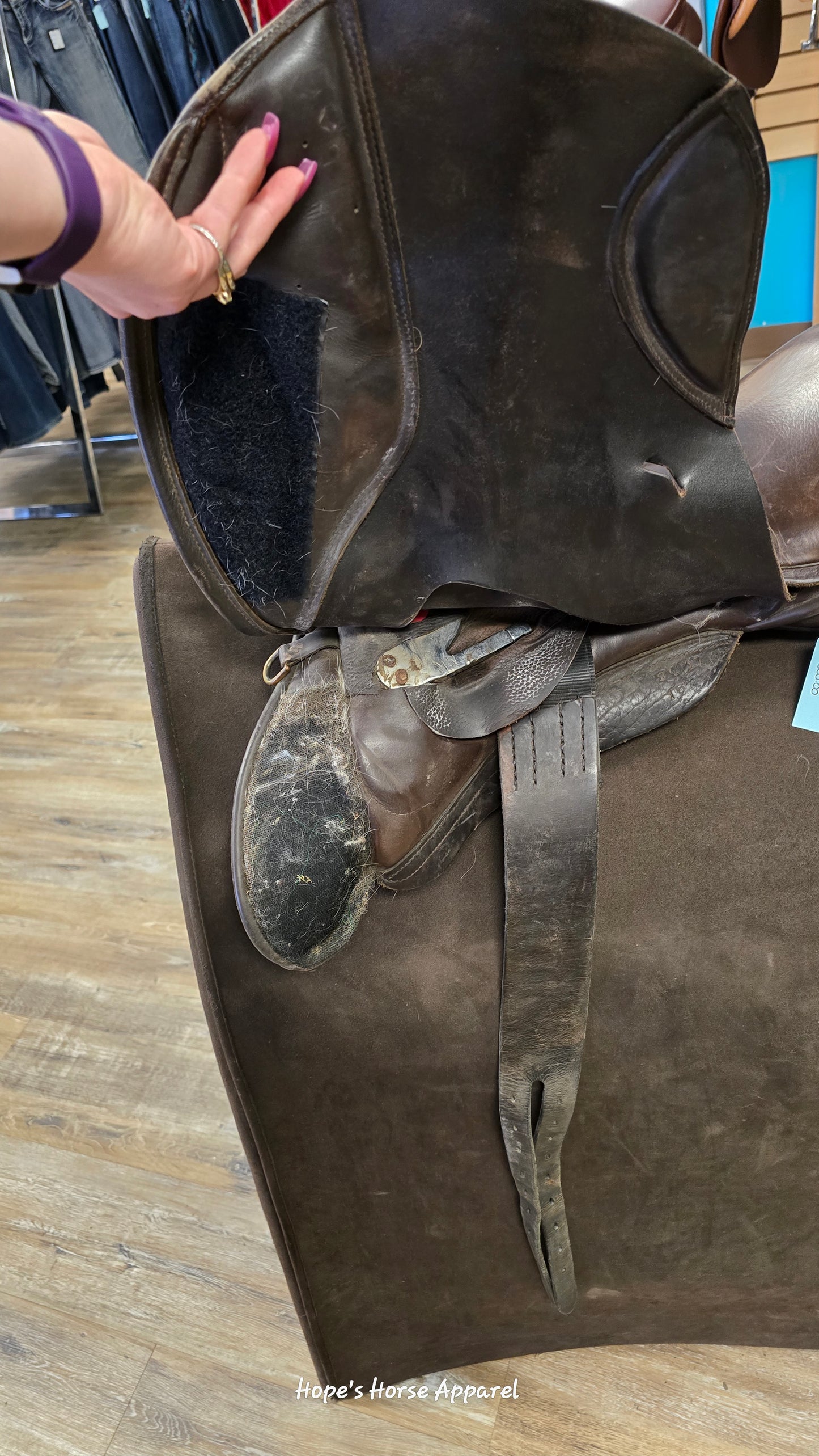 Jeffries Eventing Saddle, 16"