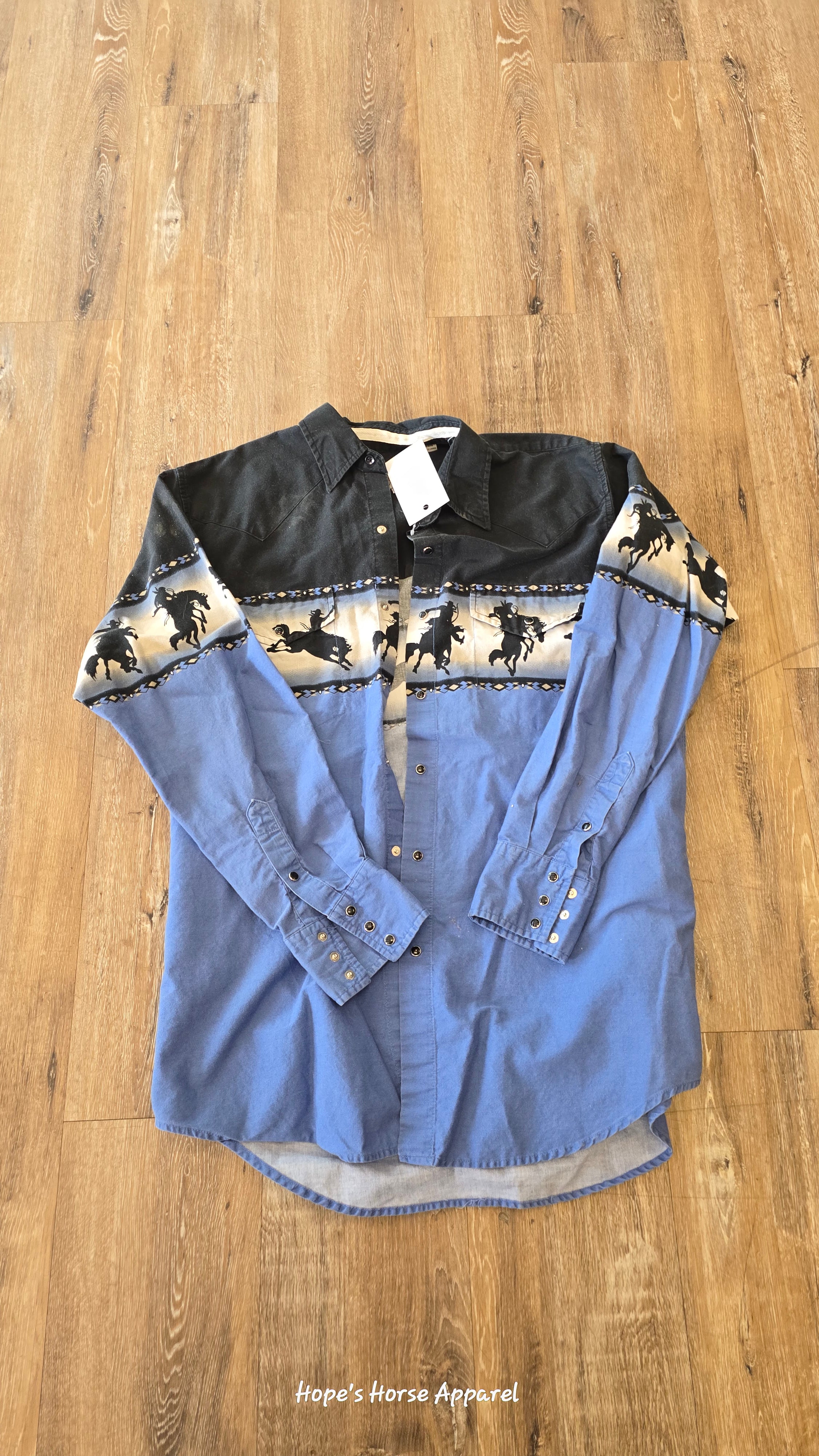 Men's Western Shirt, Large