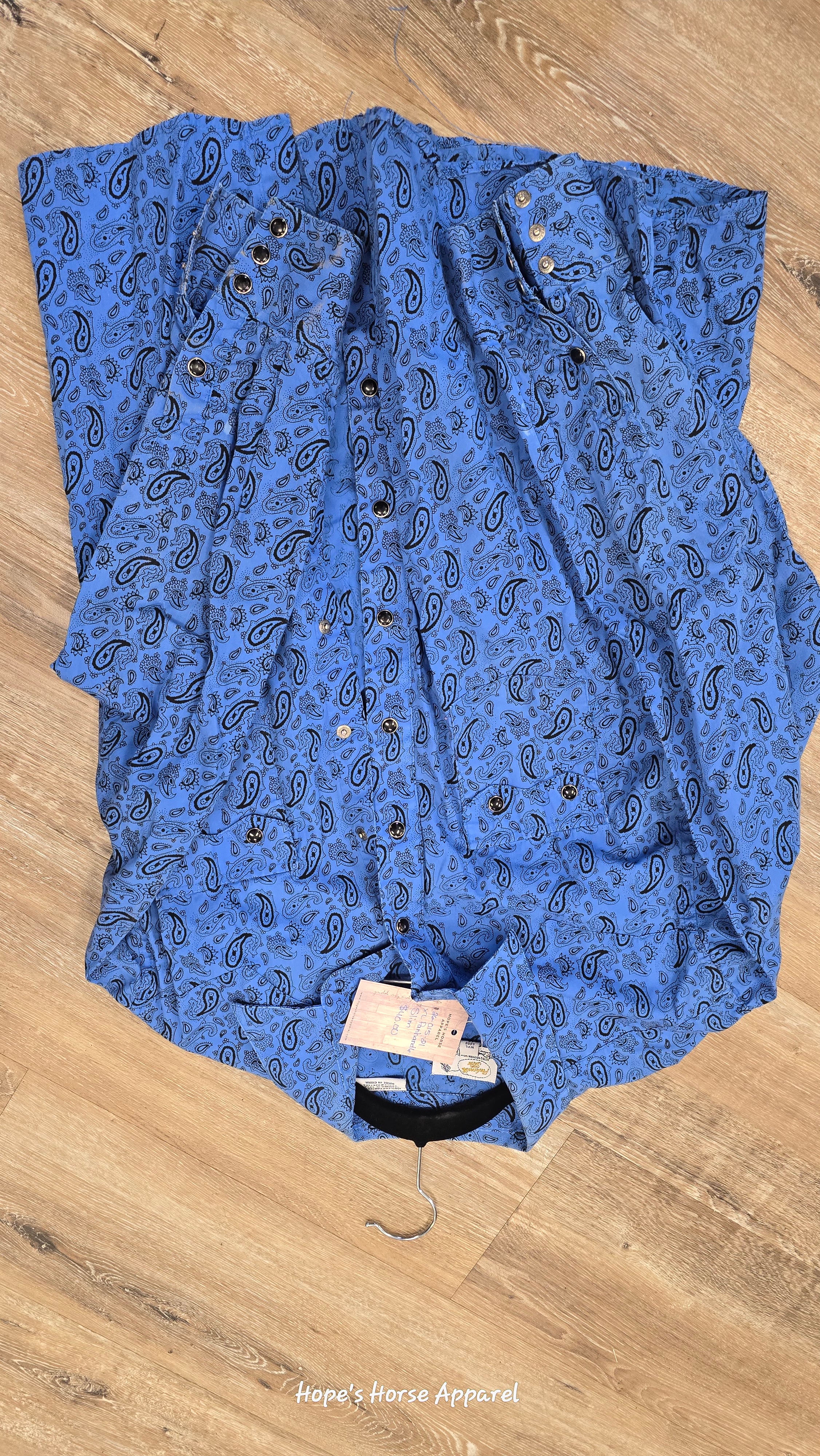 Panhandle Slim Western Shirt, xl