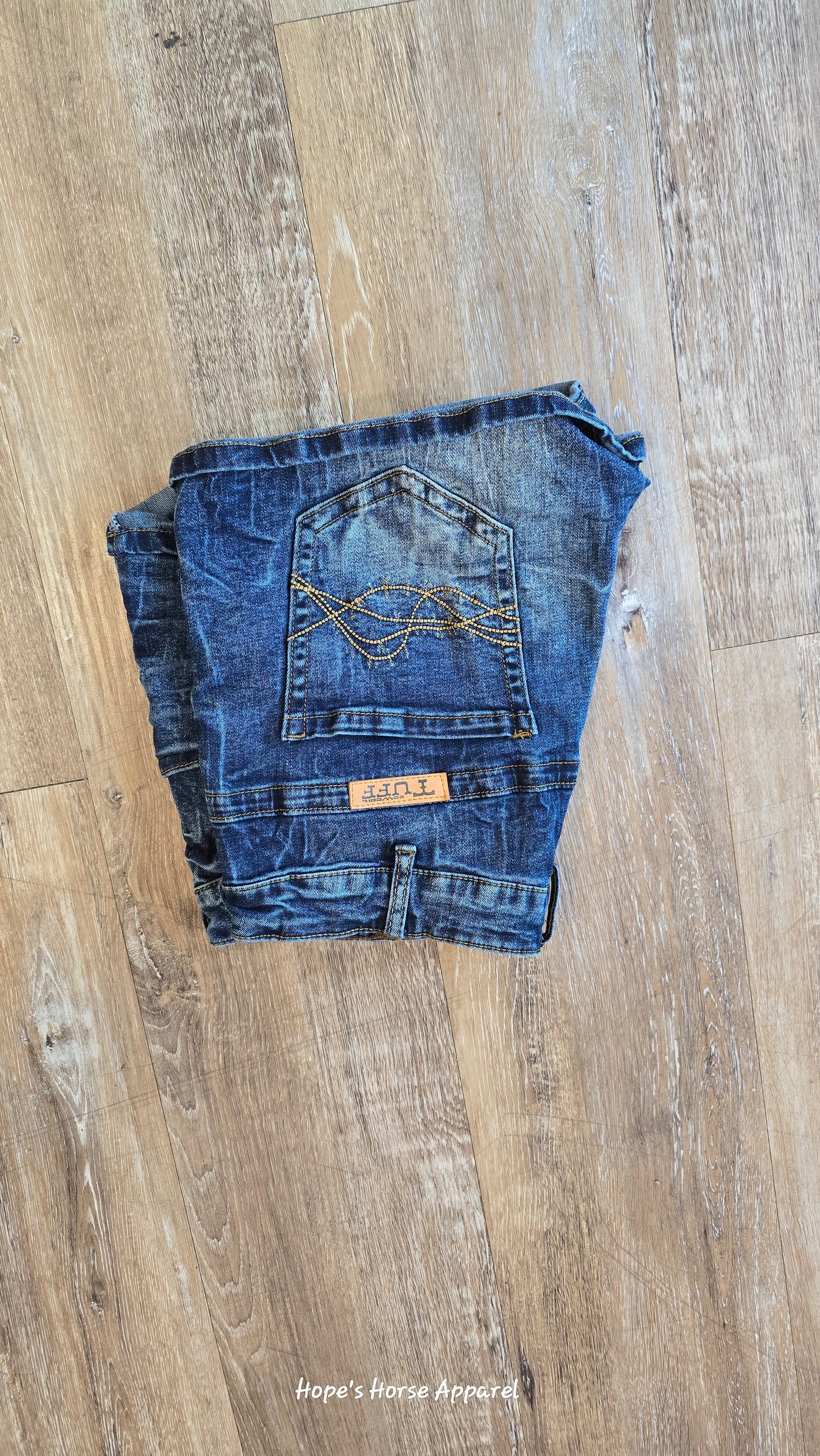 Cowgirl Tuff  Jean Shorts, 28