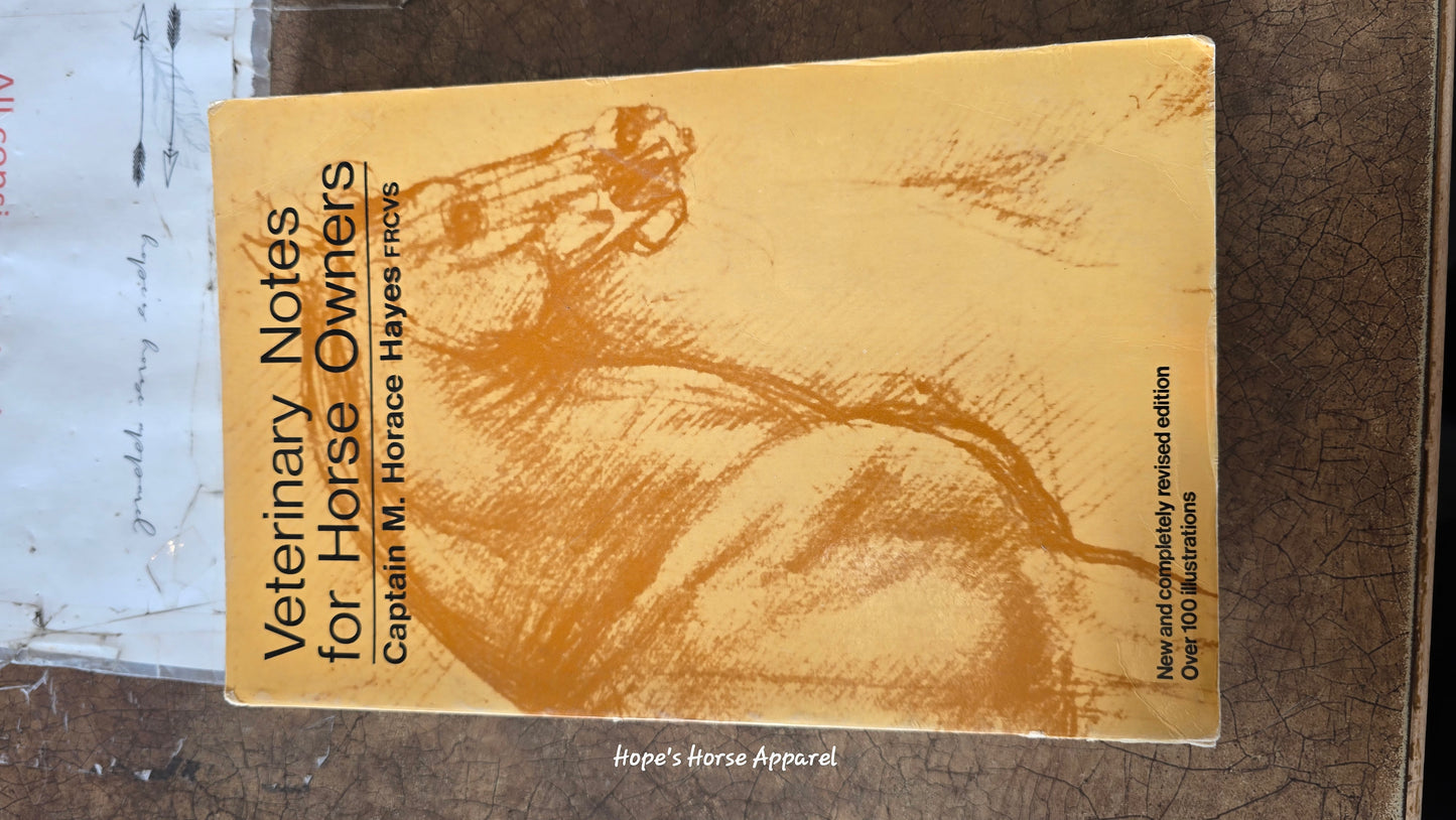 Veterinary Notes for Horse Owners