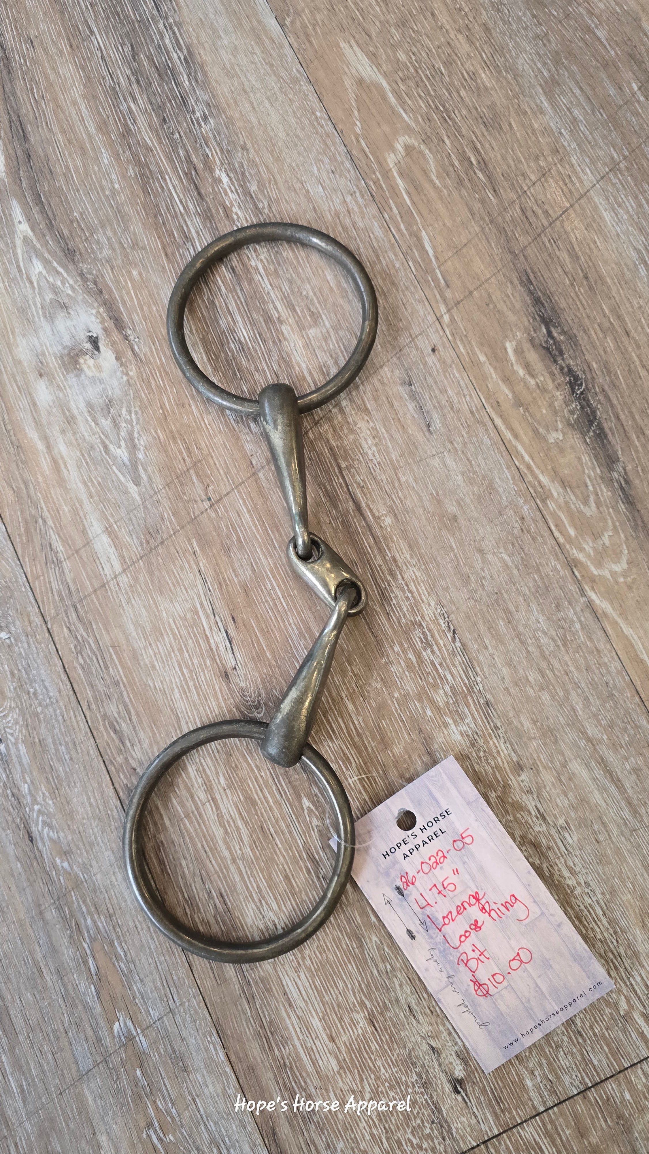 Lozenge Loose Ring Bit, 4.75"