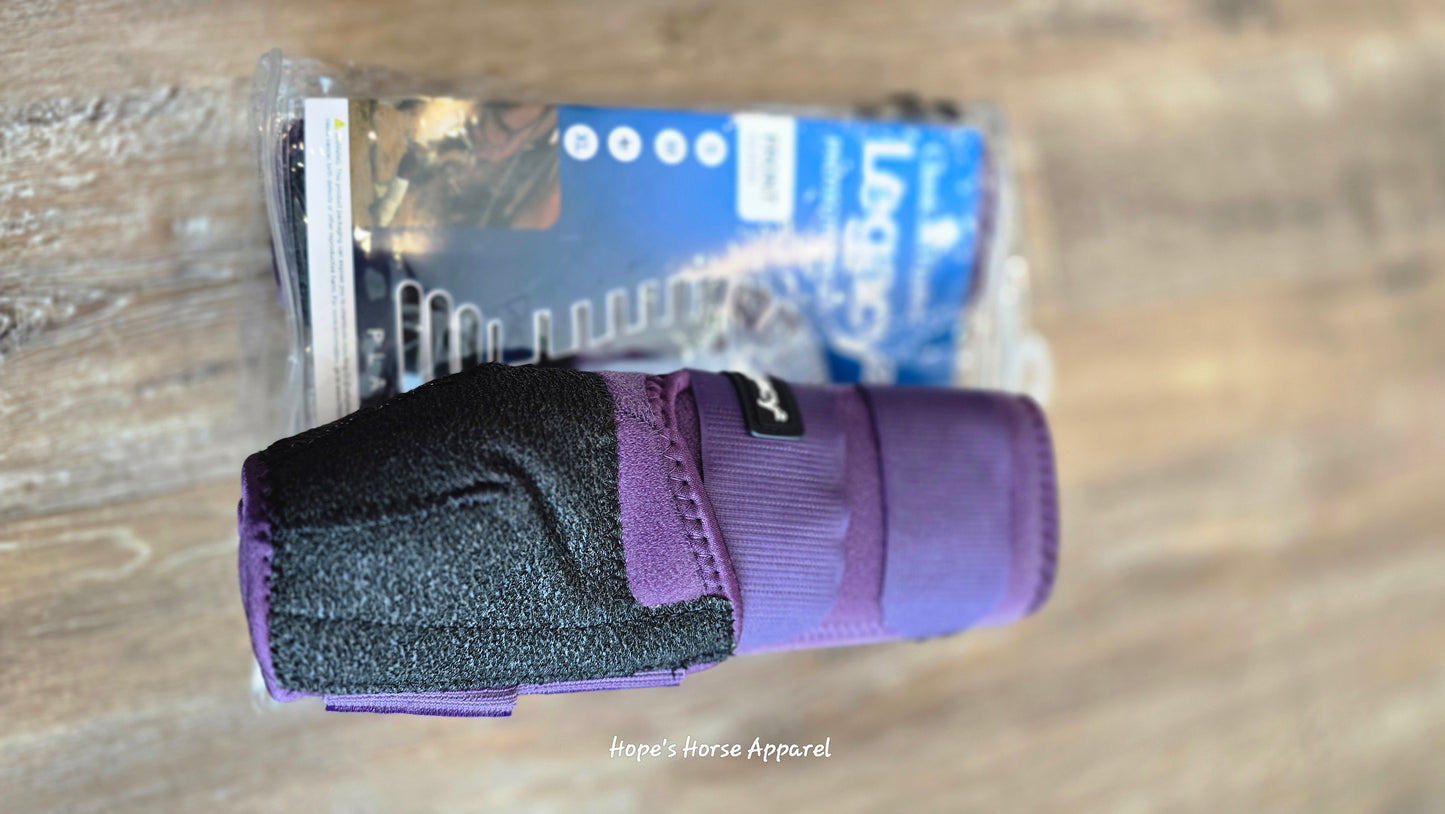 Eggplant Classic Equine Front Legacy 2 Boots, Large