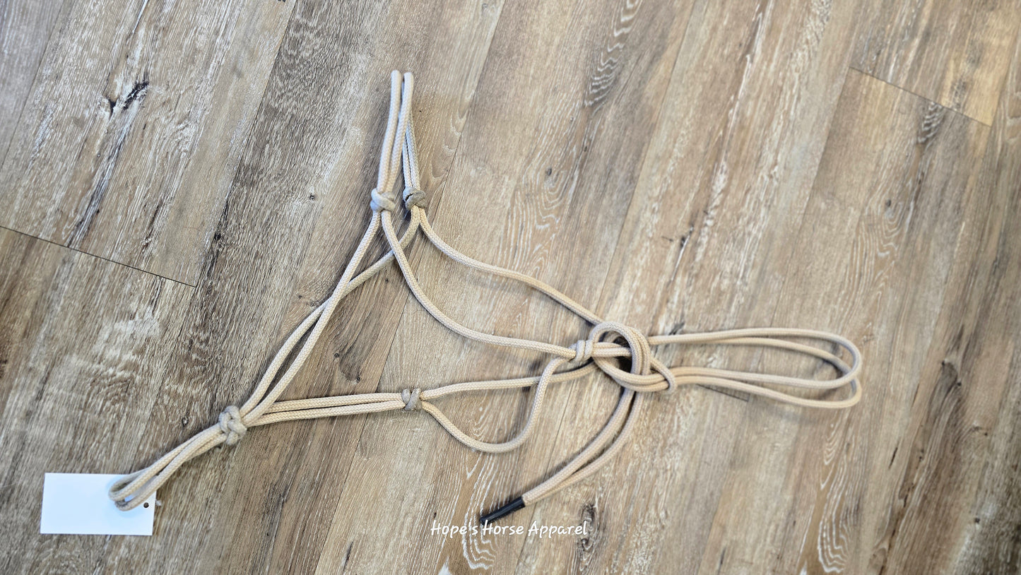 Beige  Rope Halter