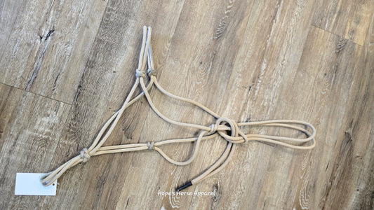Beige  Rope Halter
