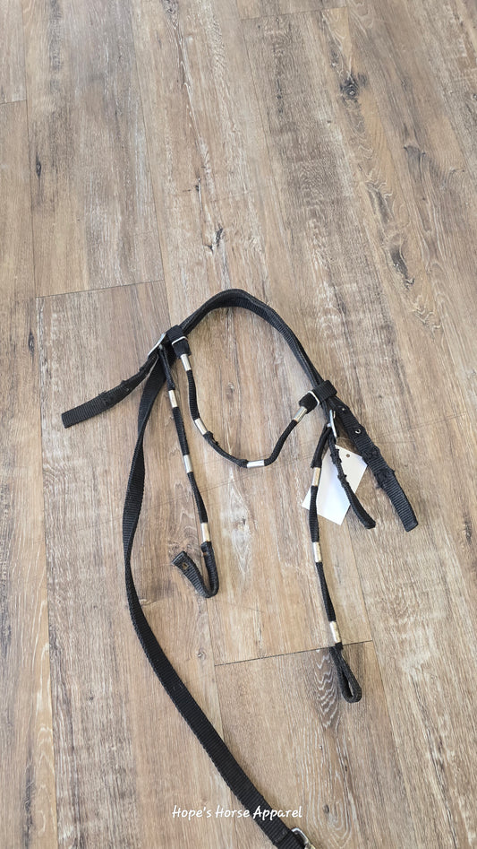 Black  Nylon Headstall