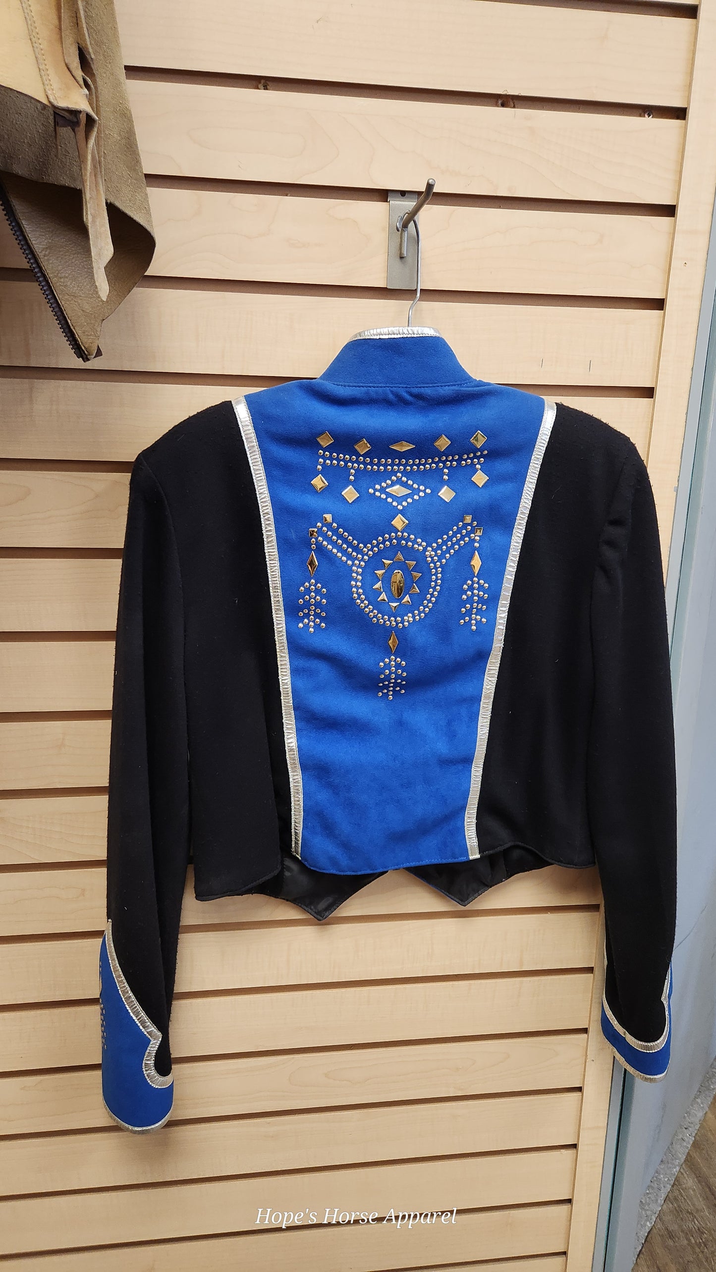 Blue Diane Olson Show Jacket