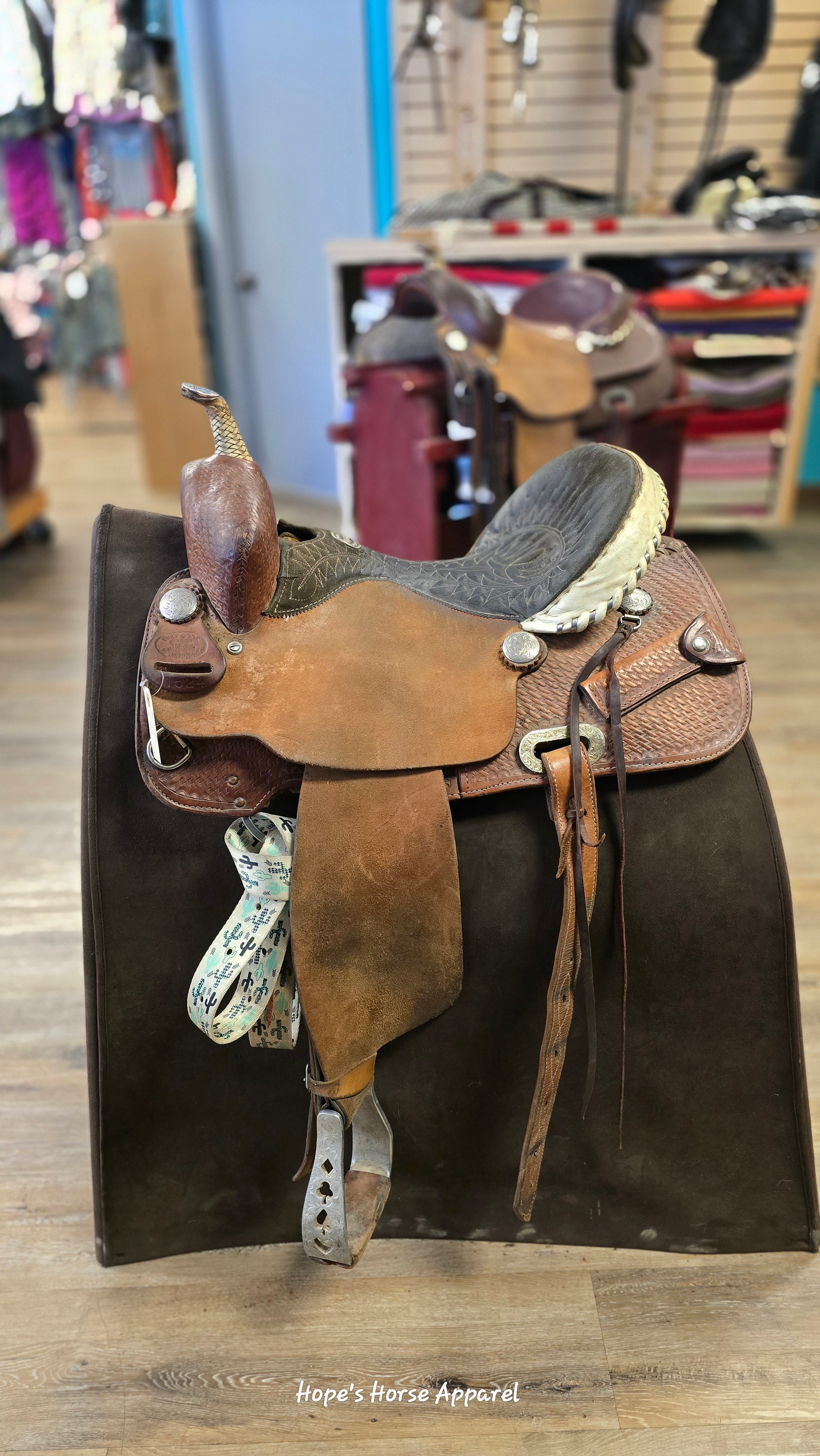 Billy Cook Barrel Saddle