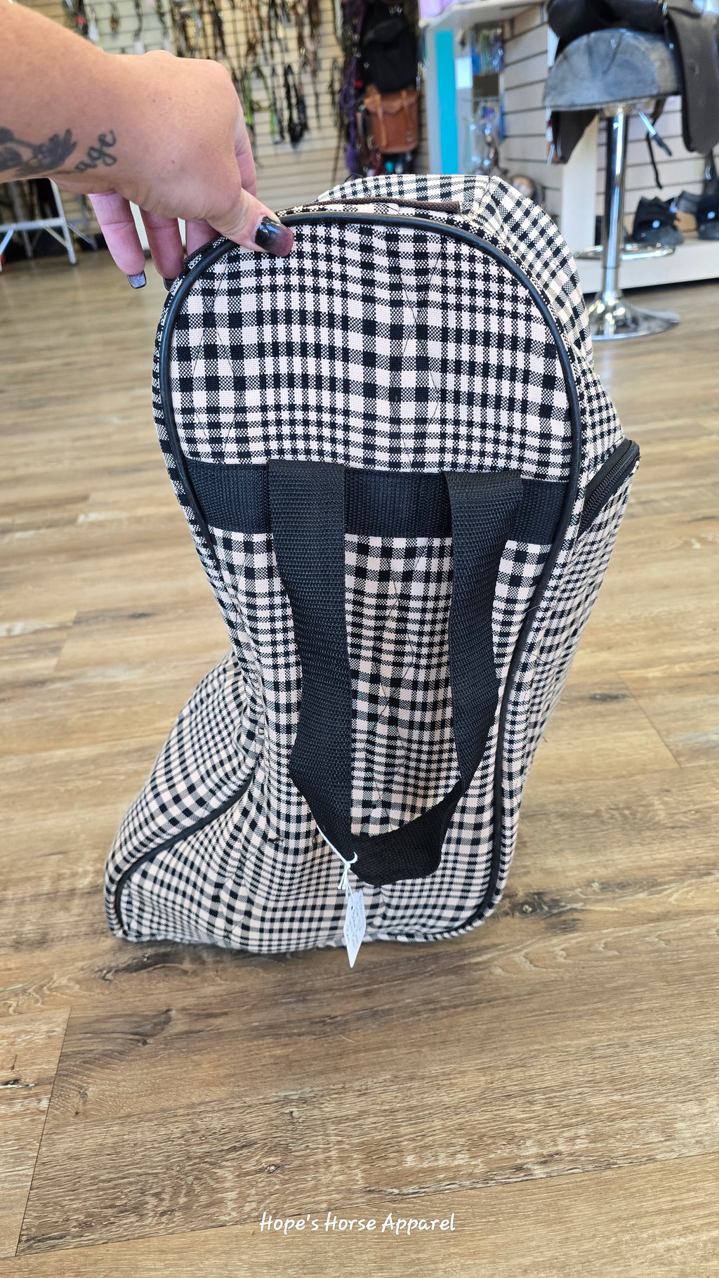 SA Baker Tall Boots with Boot Bag, 8