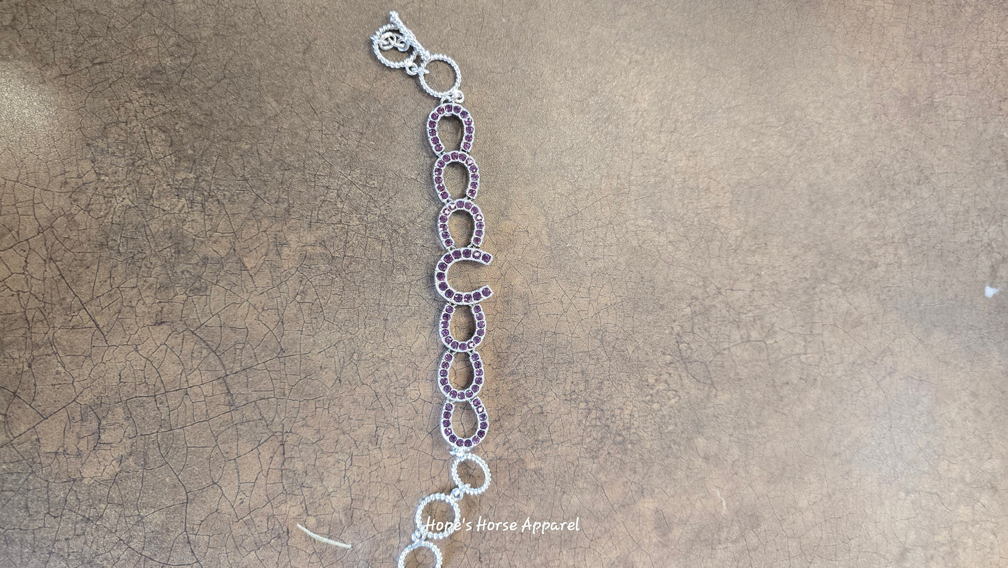 Montana Silversmith Brand New Rhinstone Bracelet