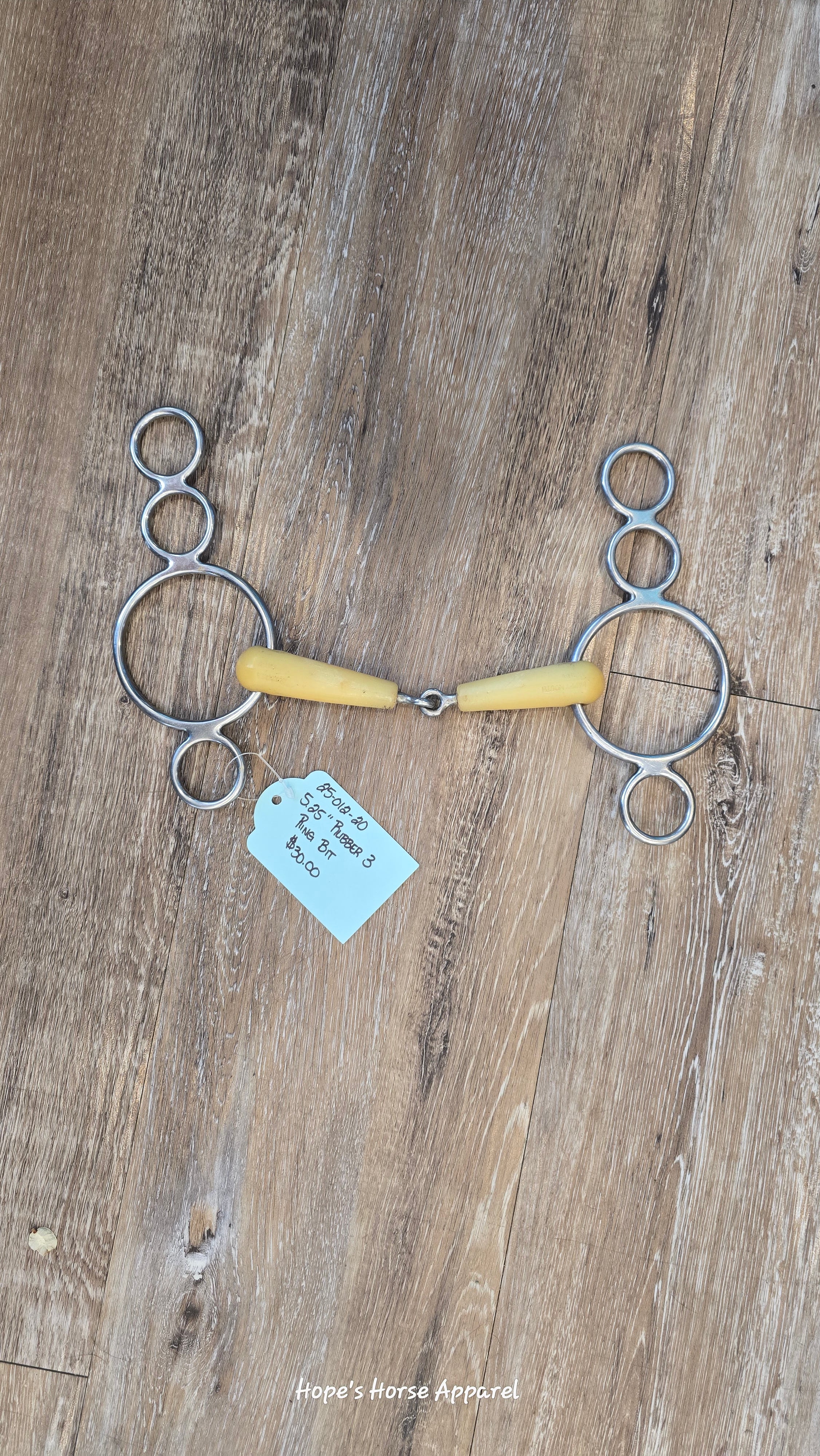 Rubber 3 Ring Bit, 5.25"