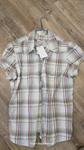 Roper Short Sleeve Western Shirt, xl
