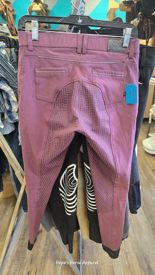 Purple BR Breeches, 38