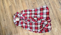 Flannel Sleeveless shirt, Small
