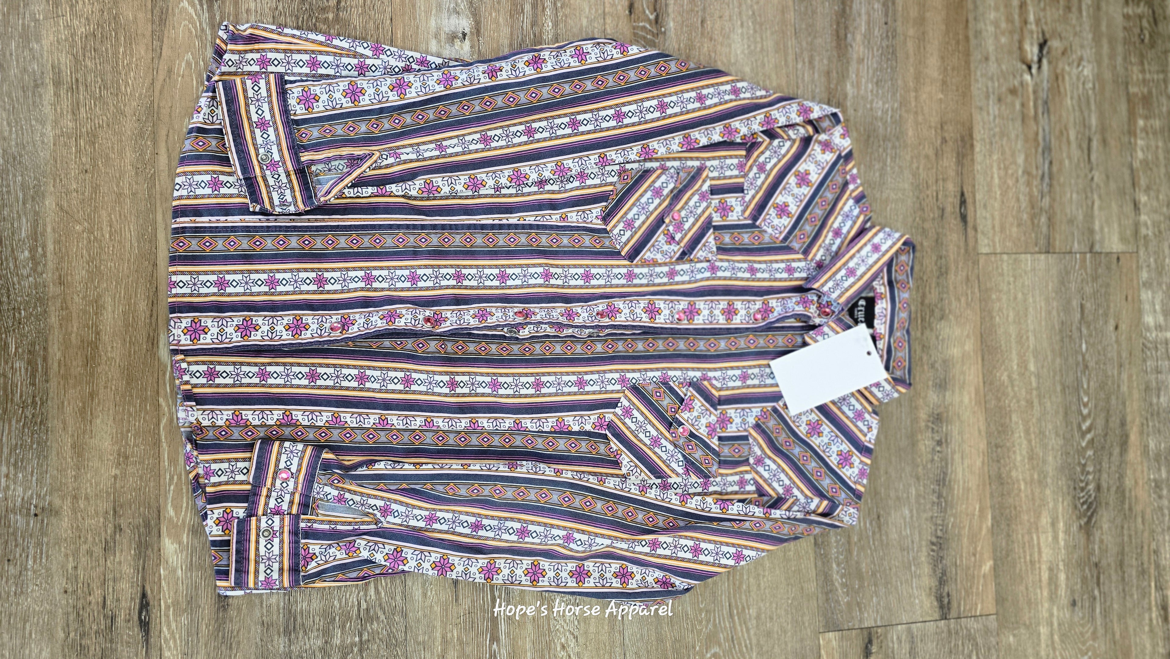 Cruel Girl Youth Western Shirt, 12
