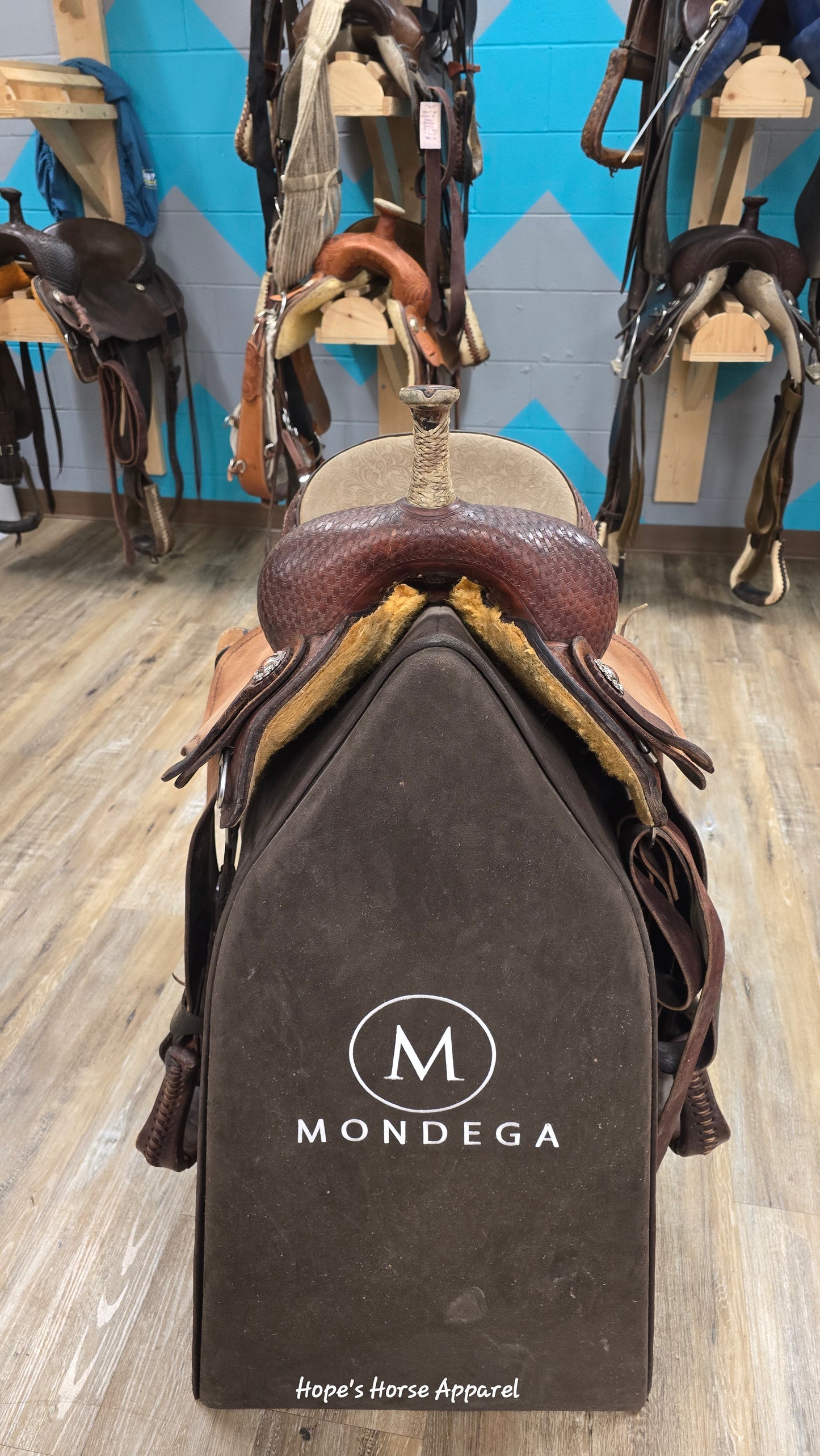 Billy Cook Barrel Saddle