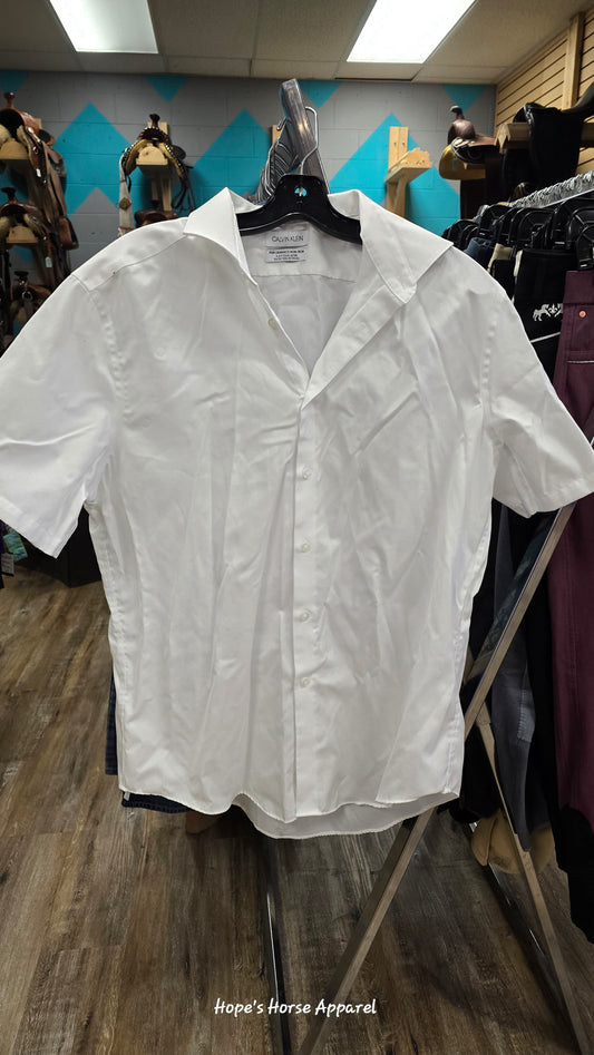 Calvin Klein Performance Button Up, XL