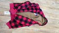 Red Plaid Children's Place Flannel Jacket, Medium