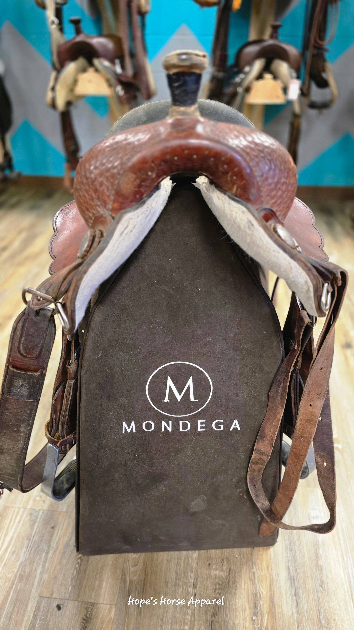 Experience Leather Western Saddle