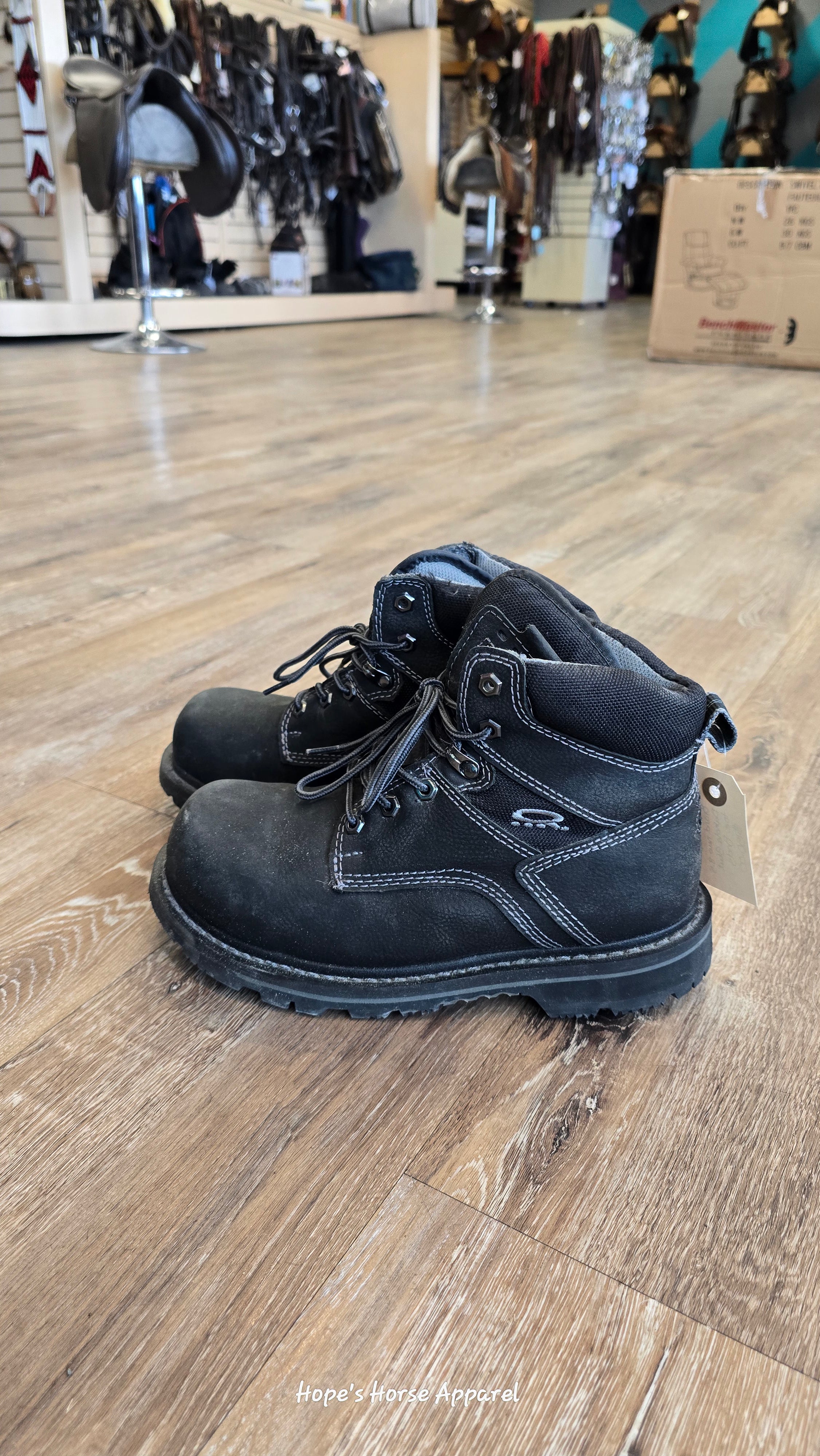 Dakota Steel Toe Boots, 8.5