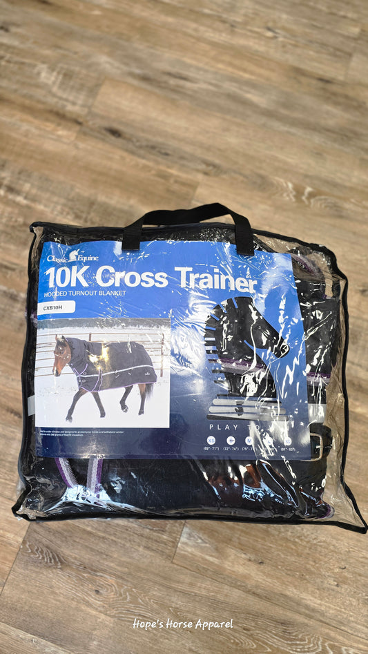 Classic Equine 10K Crosstrainer Blanket with Neck, 72-74"
