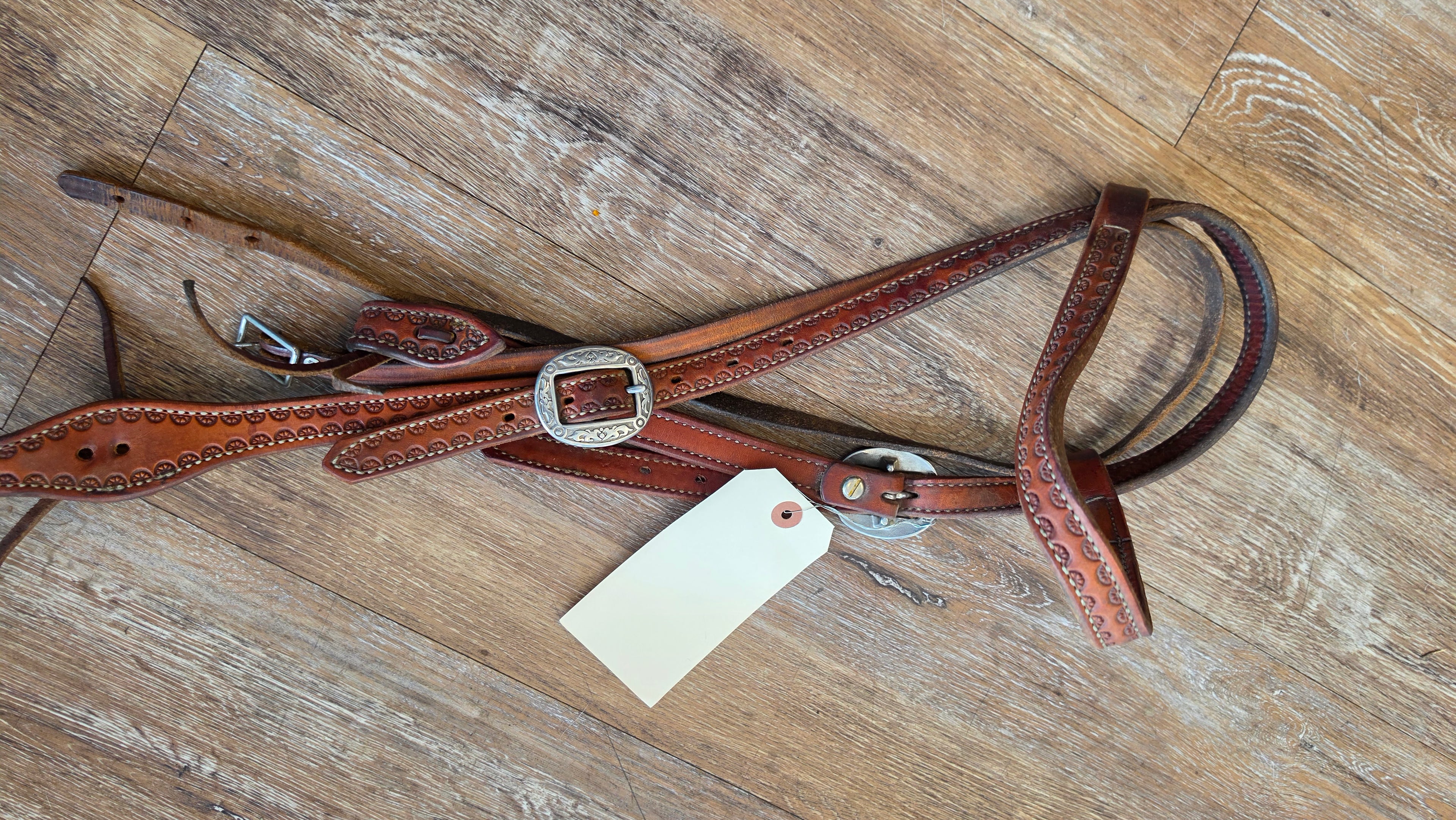 Headstall with Jeremiah Wat Hardware