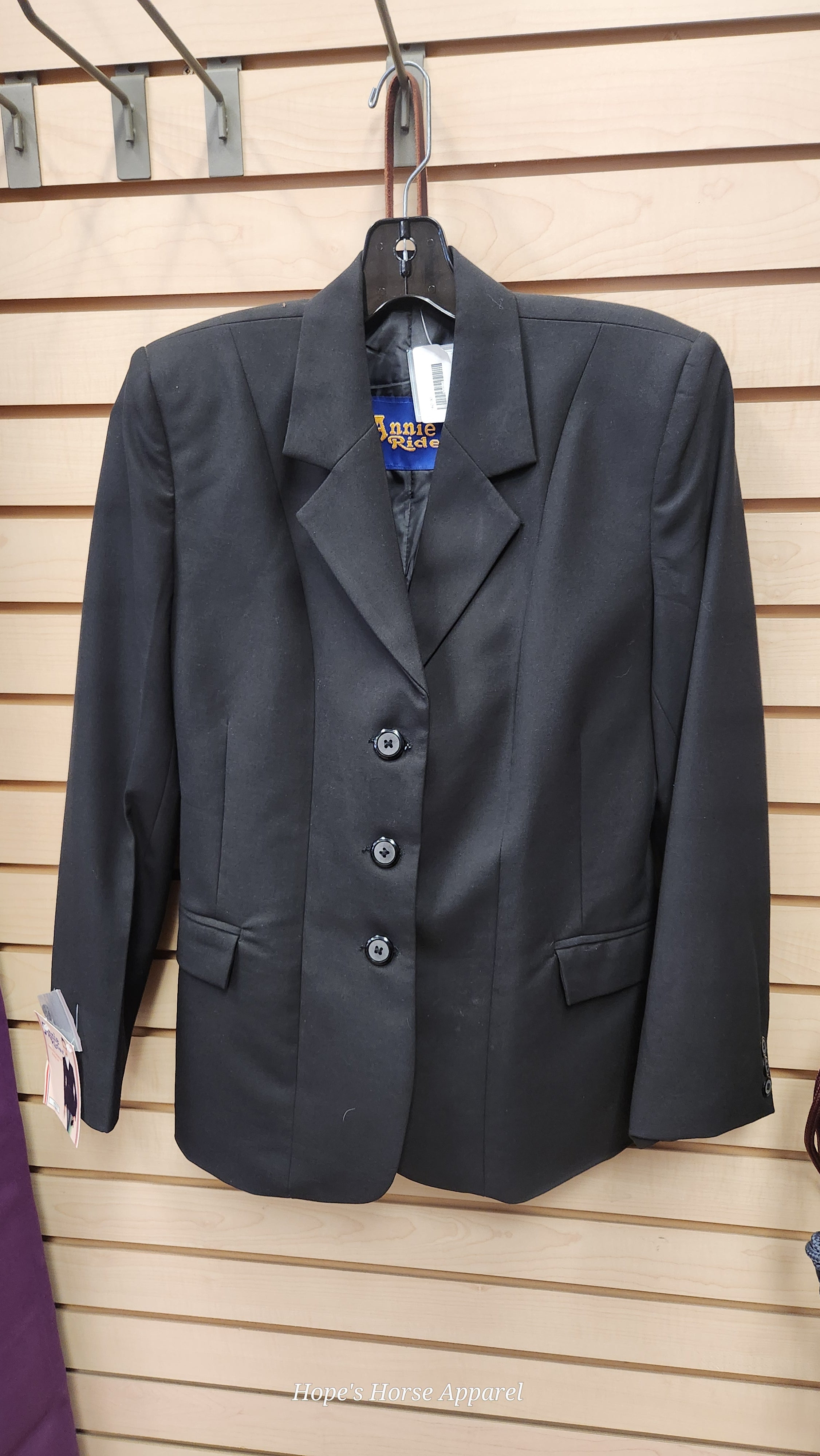 Black  Show Coat