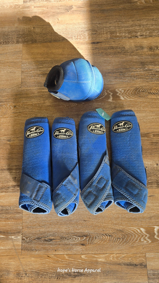 Blue Professionals Choice Splint Boots, Large