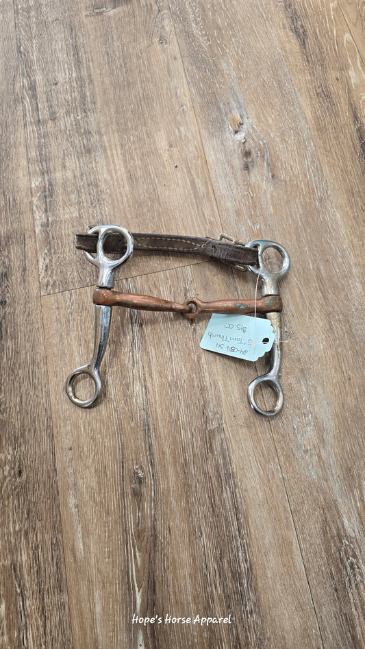 Tom thumb bit, 5"