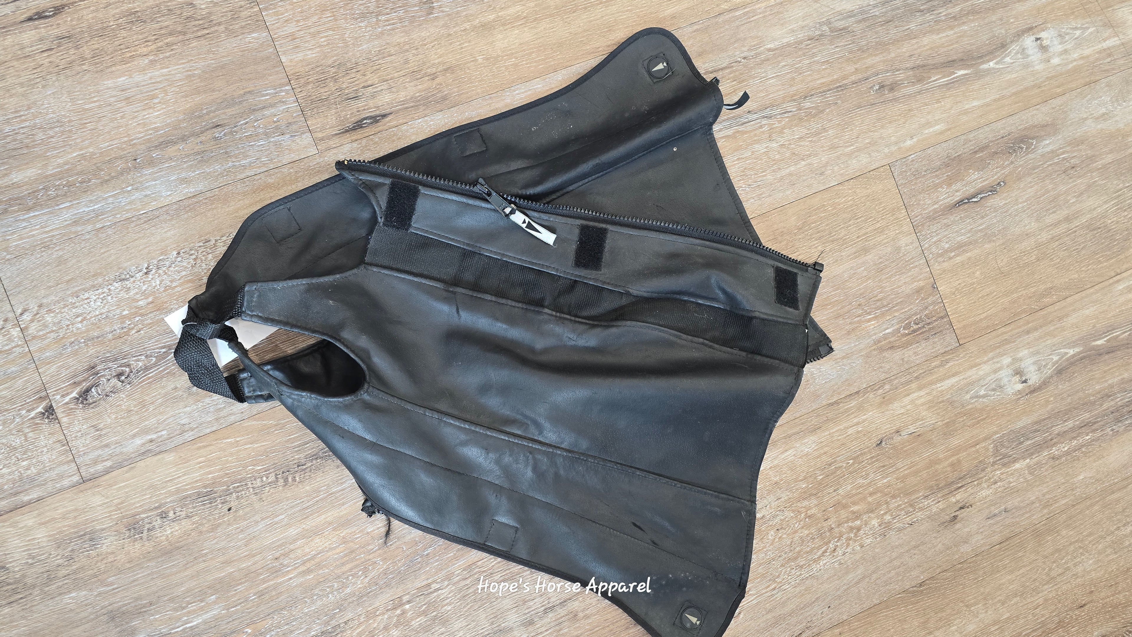 Leather Half Chaps, Small