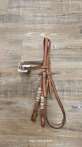 Rawhide Wrapped Headstall