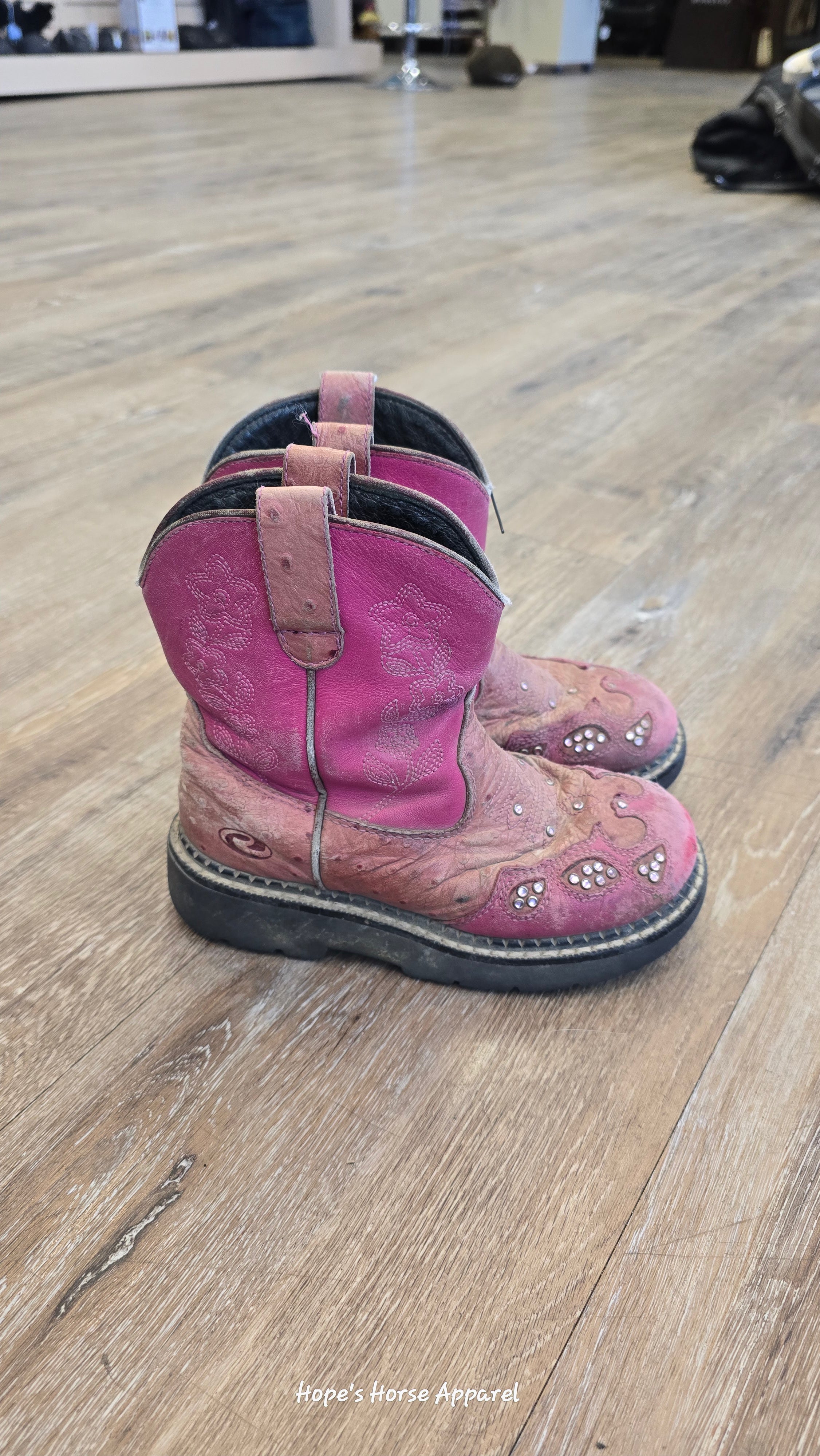 Roper Girls Cowgirl Boots, 12