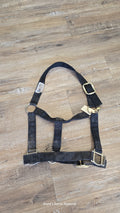 Black  Nylon Halter, Draft