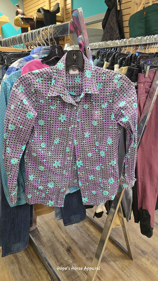 Cruel Girl Girls Western Shirt, 12