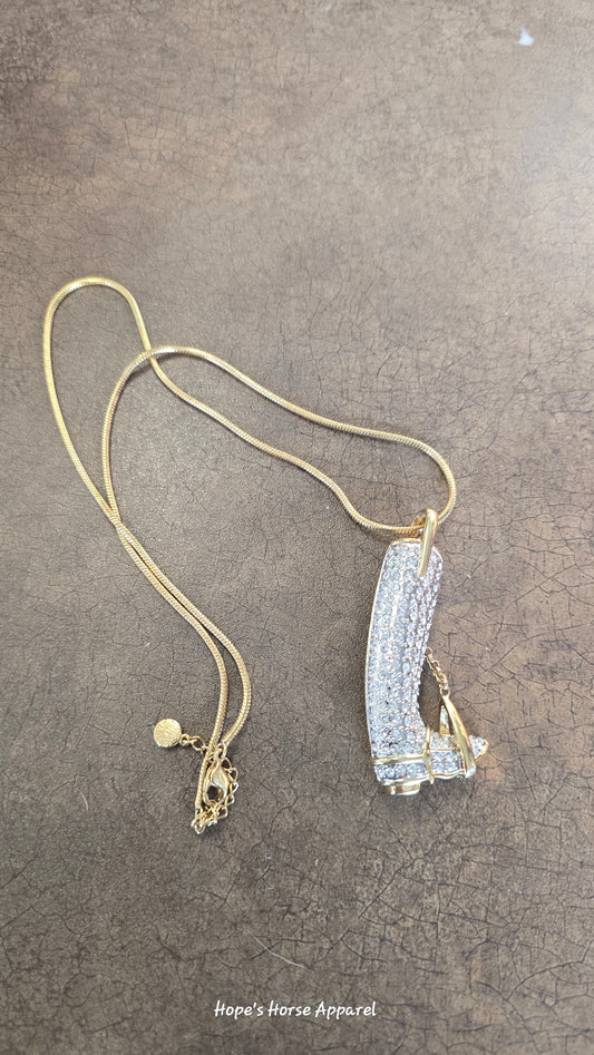 Boot Necklace