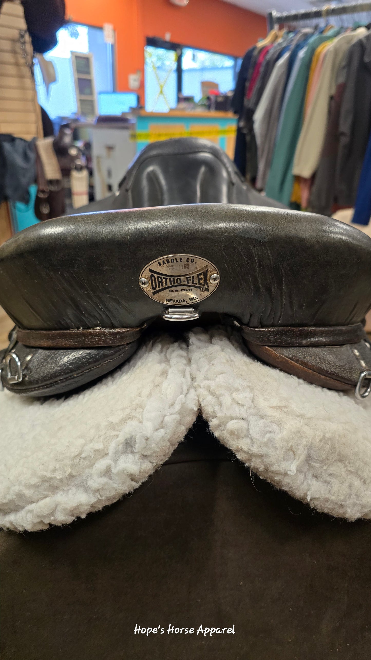 Ortho flex Endurance Saddle, 17"