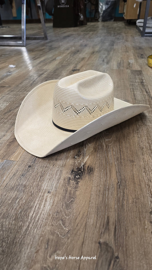 American Hat Co Straw Cowboy Hat, 7 1/8
