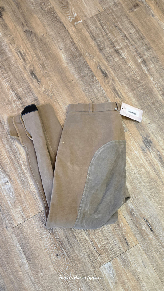 Brown Elation Full Seat Breeches, 30
