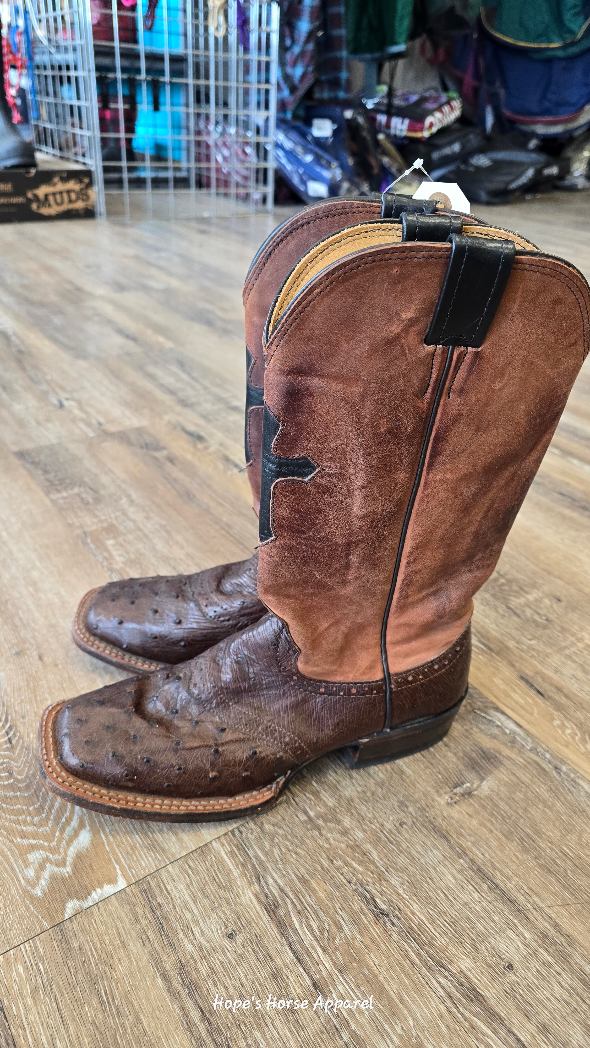 Larry Mahan Cowboy Boots, 7.5