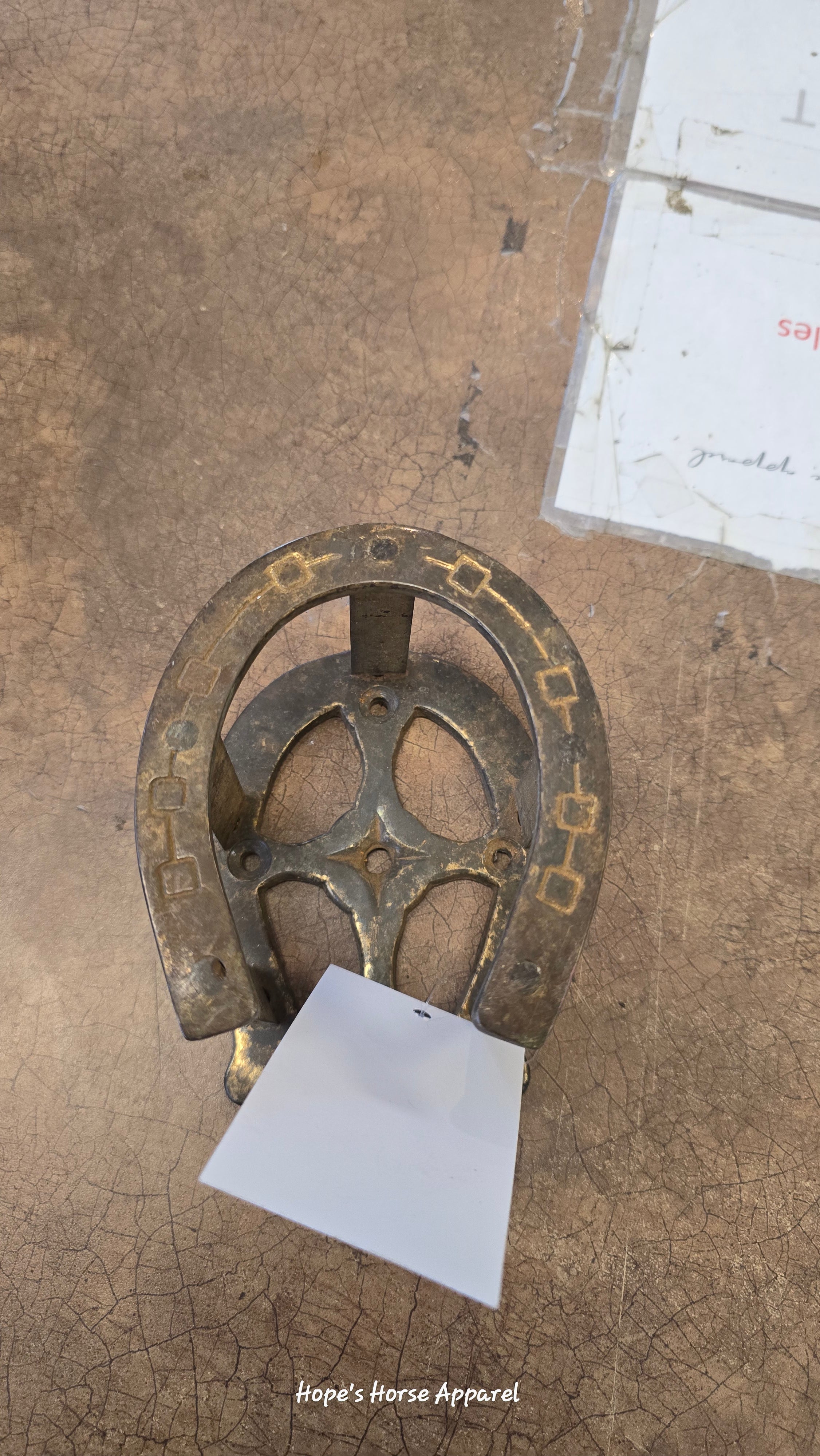 Brass Bridle Hook