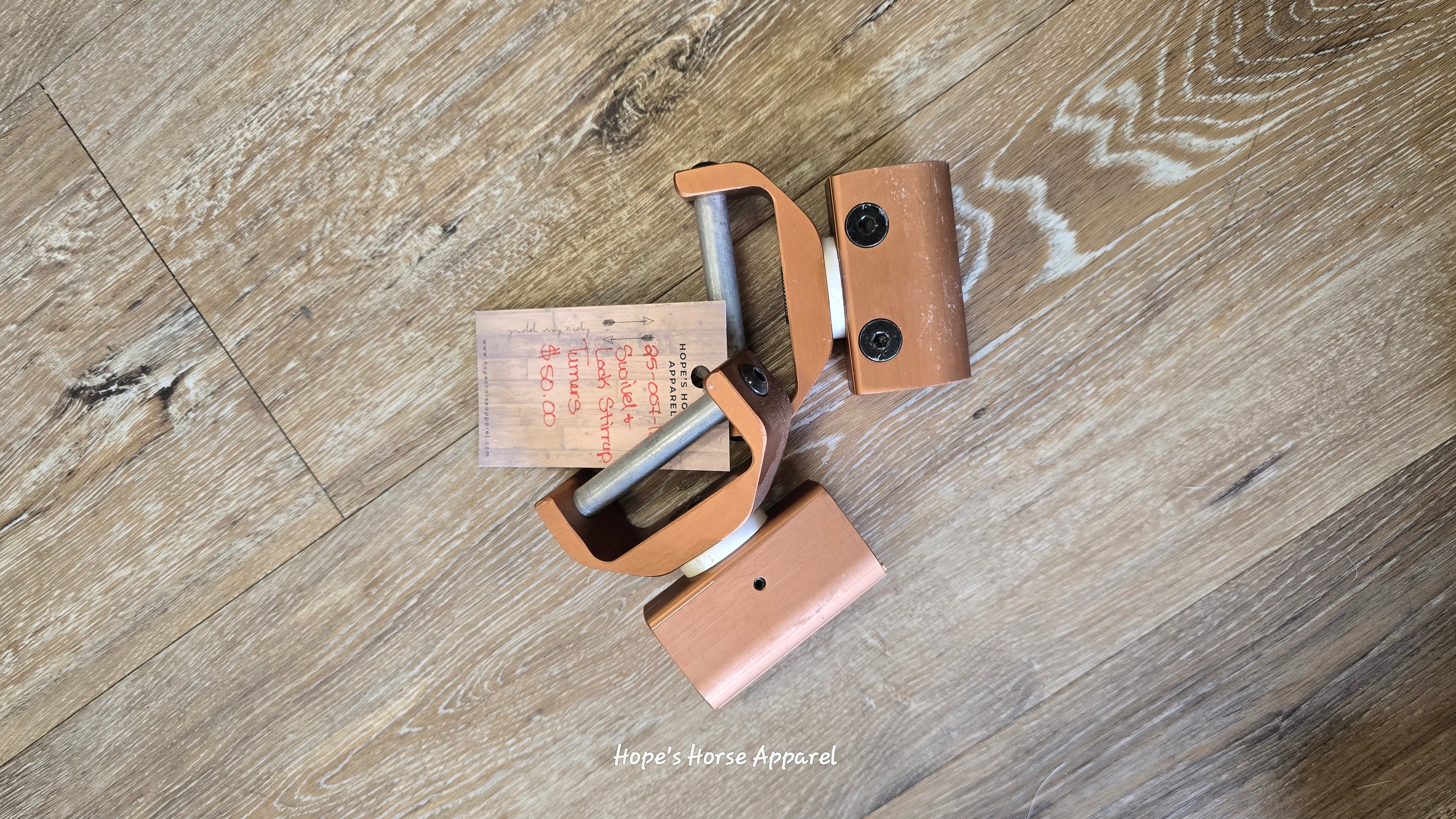Swivel and Lock Stirrup Turners