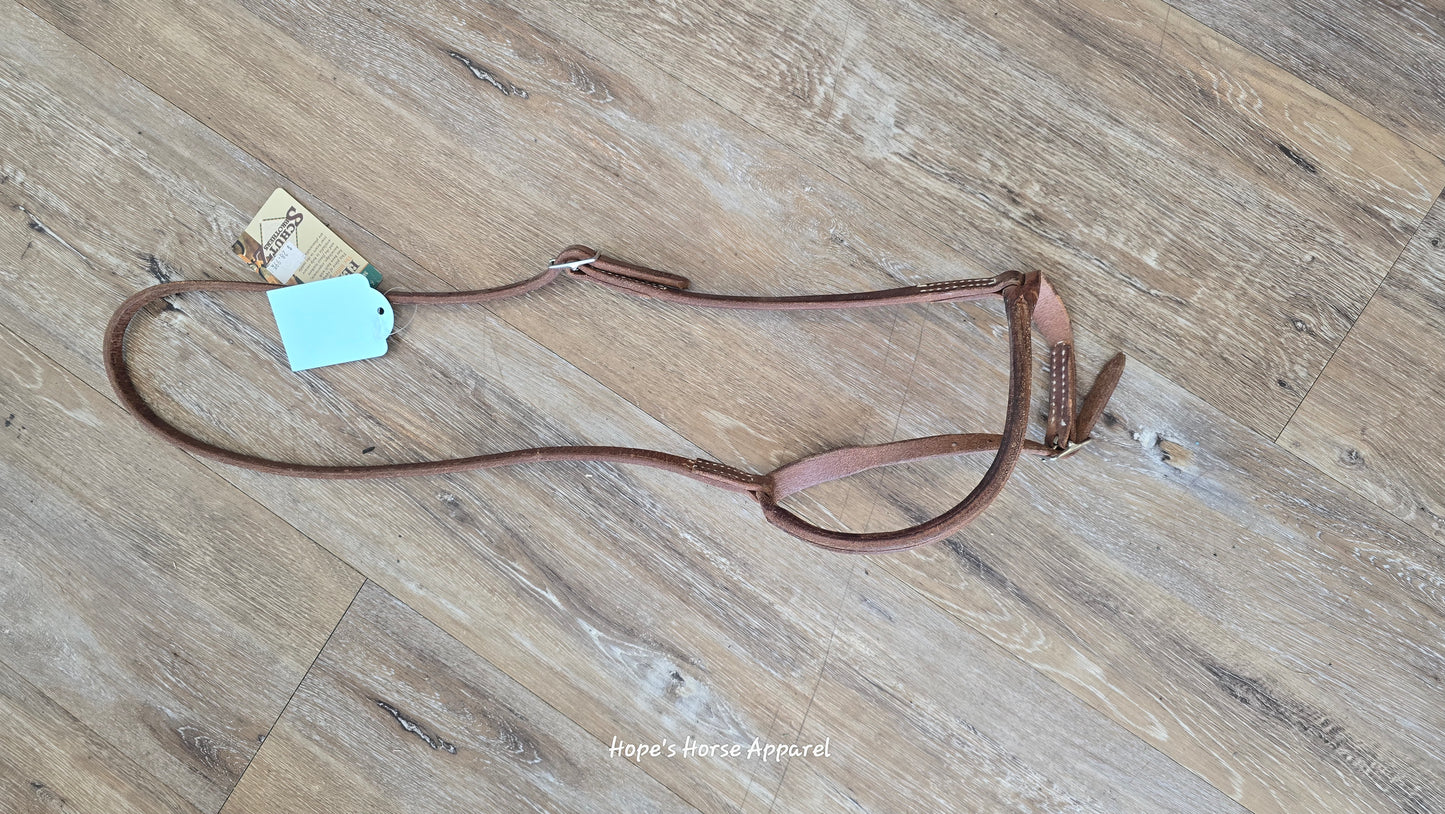Rolled Leather Cavesson