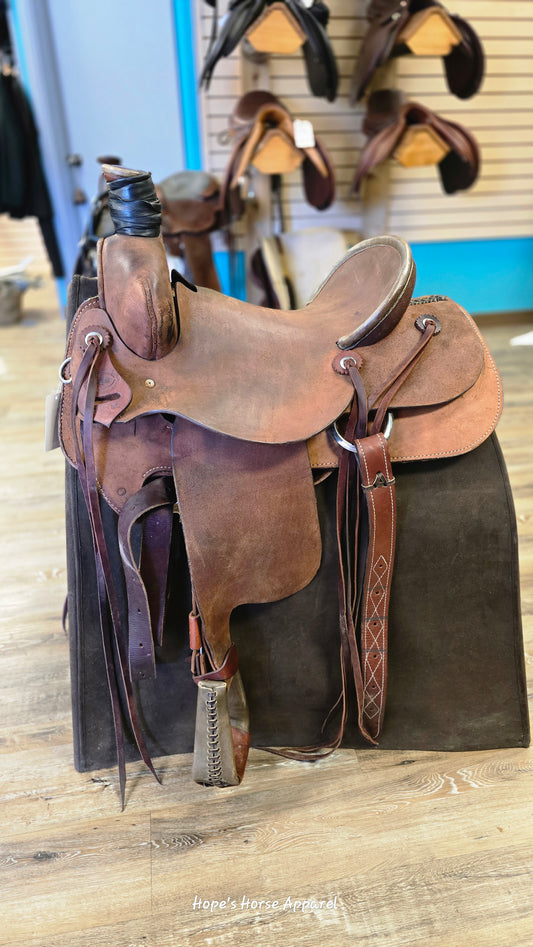 Morris Saddlery Rope Saddle