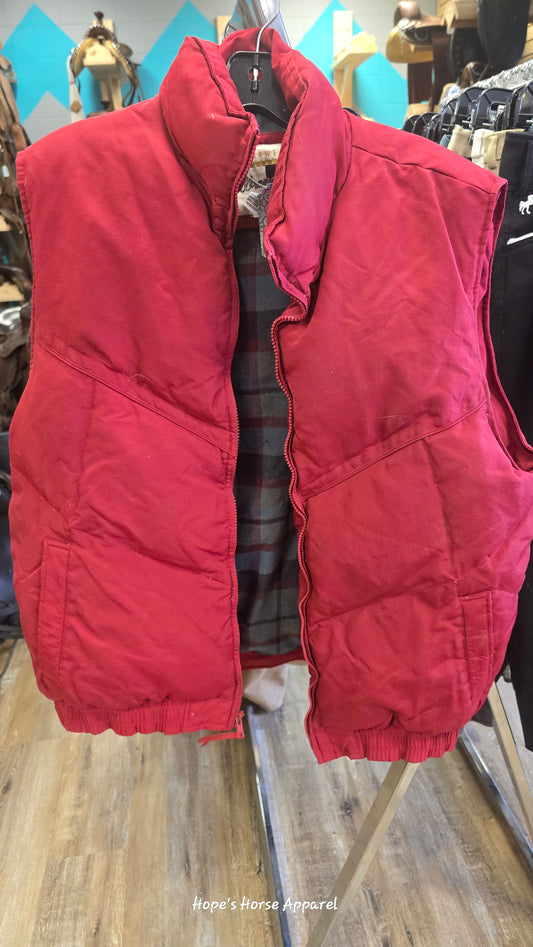 Red Wrangler Winter Vest, XL