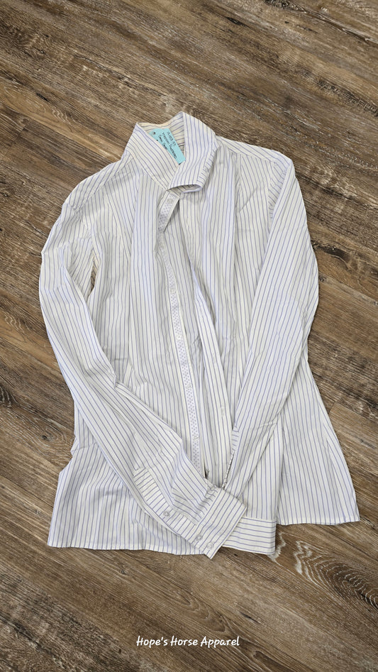 Pinstriped Show Shirt, M