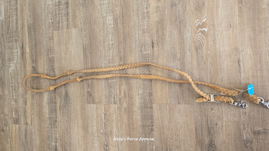 Waxed Barrel Reins