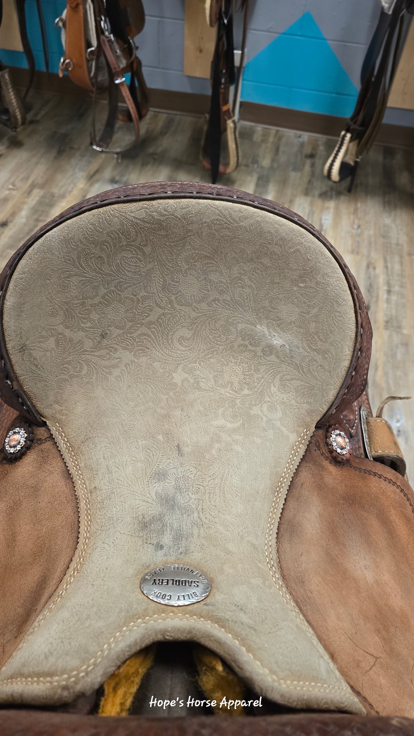 Billy Cook Barrel Saddle