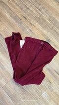 Burgundy Elation Breeches, 26R