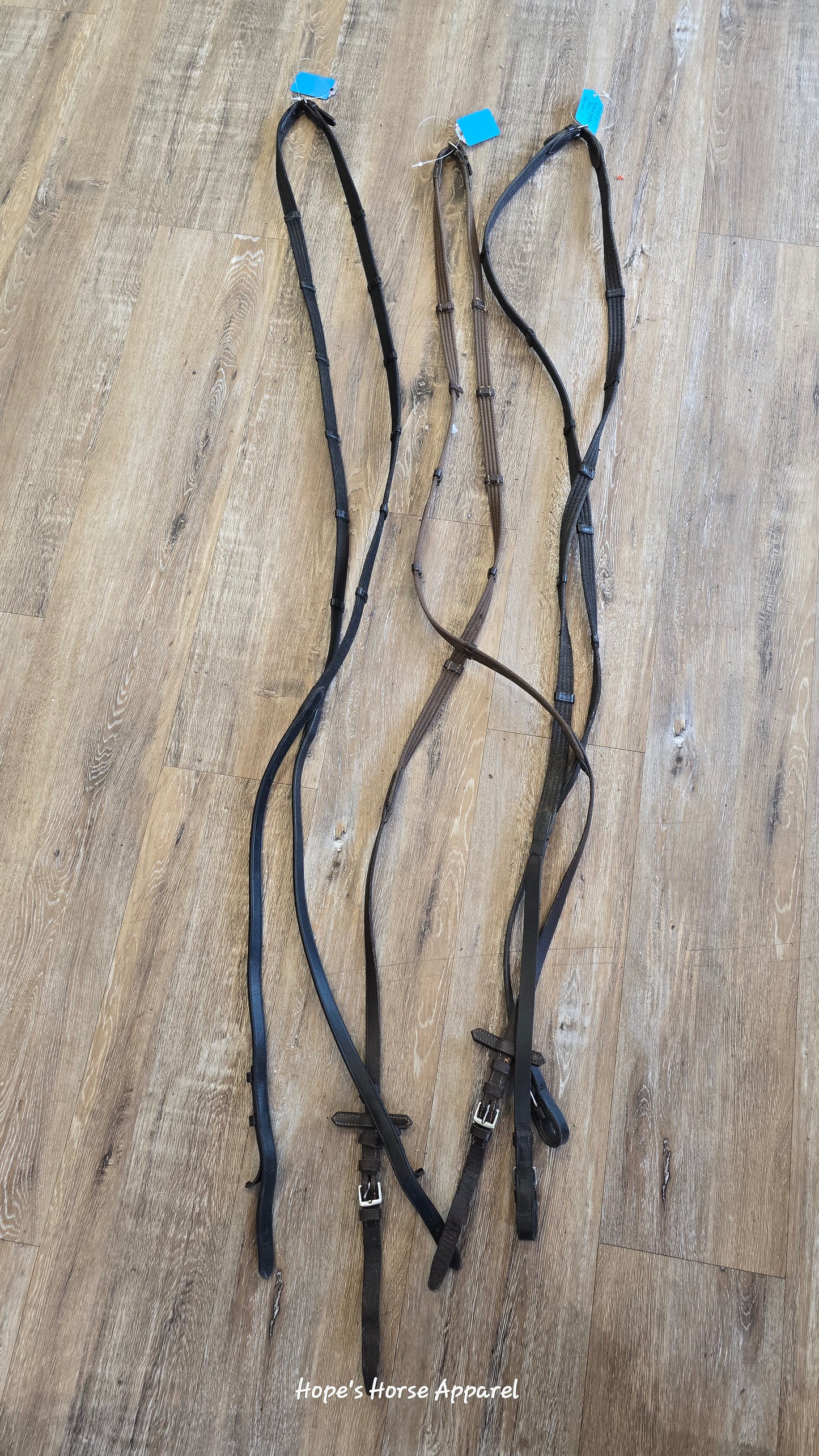 Webbed English Reins